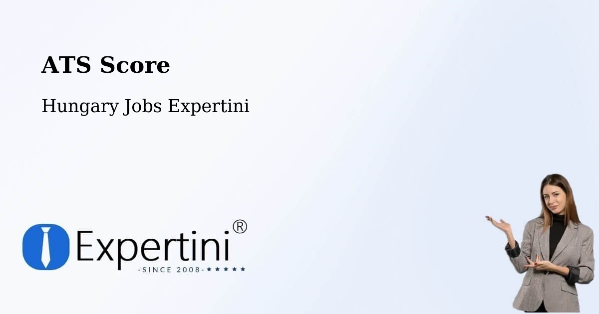 Resume ATS Score & Job Description Match Tool – Cece - Hungary Jobs Expertini