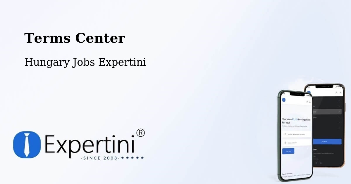 Terms of Service – Cece - Hungary Jobs Expertini